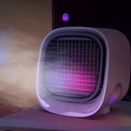 Portable USB Air Cooler with 300 ml Tank, 3 Speeds and 7-Colour LED, view 3
