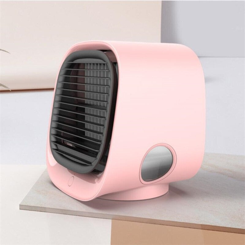 Portable USB Air Cooler with 300 ml Tank, 3 Speeds and 7-Colour LED, view 4