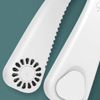 Portable USB Neck Fan in ABS, Hands-Free Wear, 195 × 167 × 57.3 mm, view 9