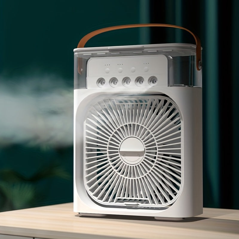 Portable USB Table Fan with Misting Feature, Touch Control and 3 Speeds, view 11