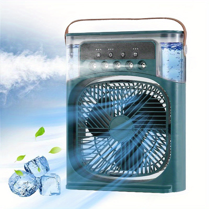 Portable USB Table Fan with Misting Feature, Touch Control and 3 Speeds, view 14