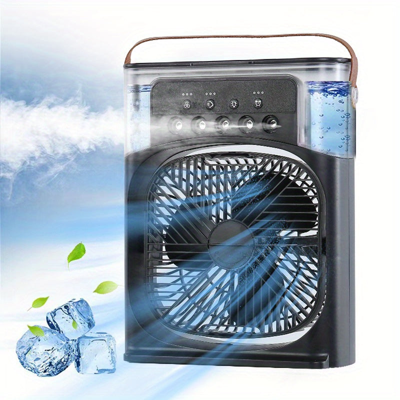 Portable USB Table Fan with Misting Feature, Touch Control and 3 Speeds, view 15