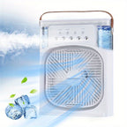 Portable USB Table Fan with Misting Feature, Touch Control and 3 Speeds, view 3