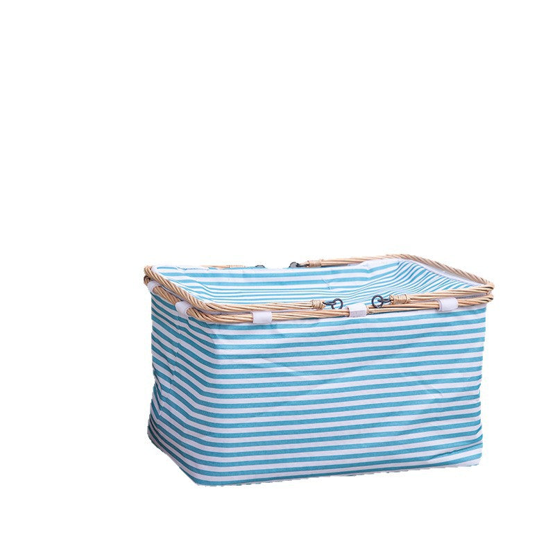 Practical Basket with Zipper and Sturdy Design | High & Bury