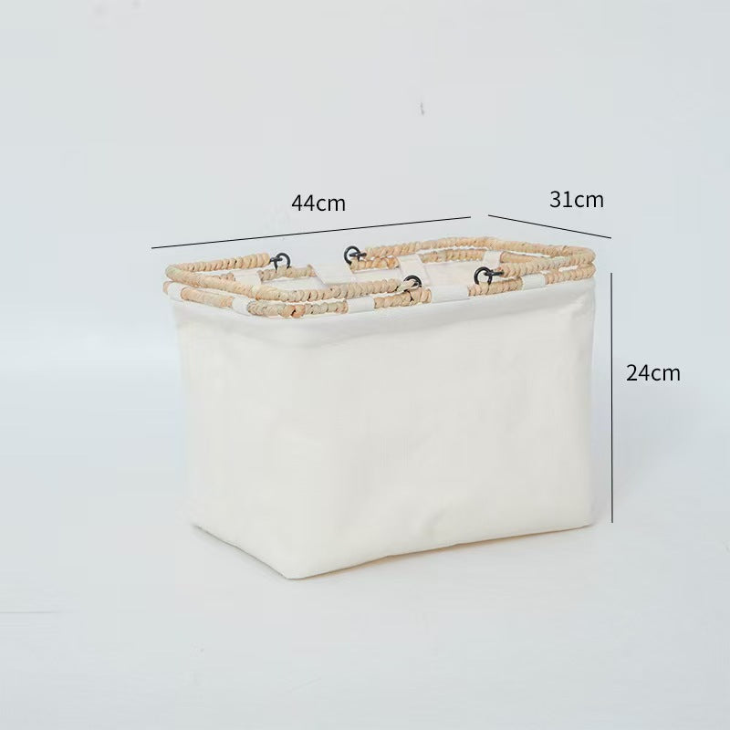 Practical Basket with Zipper and Sturdy Design | High & Bury
