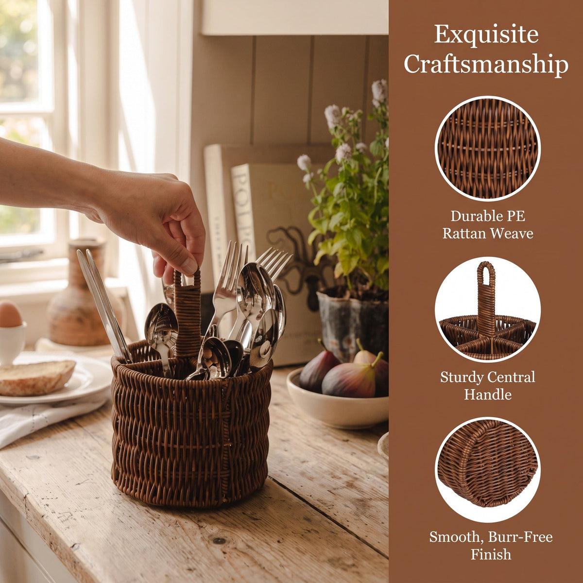 Practical Kitchen Utensil Organizer | High & Bury