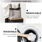 Practical Laundry Basket with Lid Lidded | High & Bury