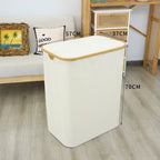 Practical Laundry Basket with Lid Lidded | High & Bury