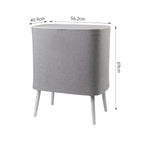 Practical Laundry Container with Stylish Lid | High & Bury