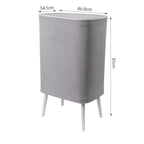 Practical Laundry Container with Stylish Lid | High & Bury