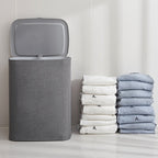 Practical Laundry Container with Stylish Lid | High & Bury