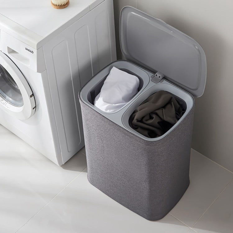 Practical Laundry Container with Stylish Lid | High & Bury