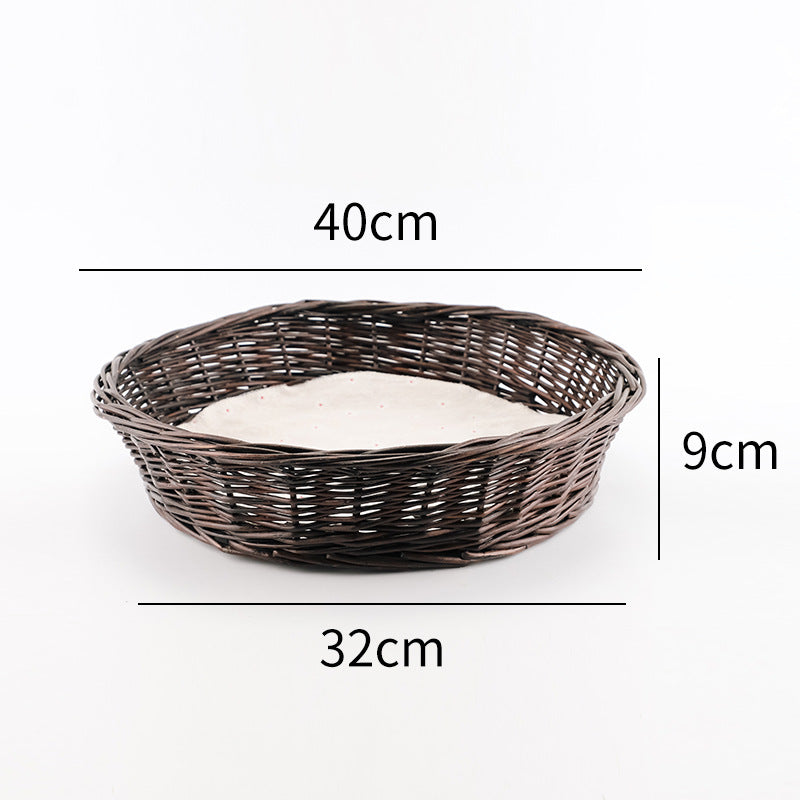 Practical Storage Basket Brown Nature | High & Bury