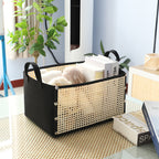 Practical Storage Basket Dark Brown | High & Bury