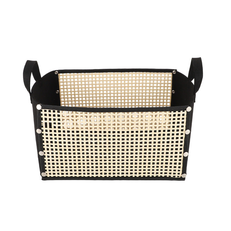 Practical Storage Basket Dark Brown | High & Bury