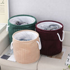 Practical Storage Basket Dark Red Coral | High & Bury