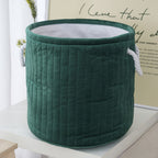 Practical Storage Basket Dark Red Coral | High & Bury