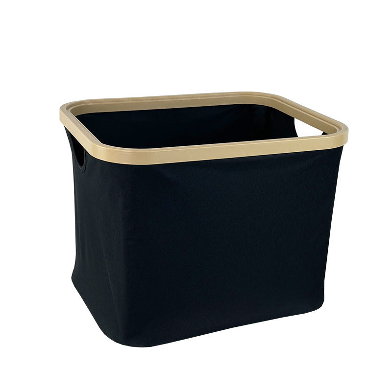 Practical Storage Basket Gray Beige | High & Bury