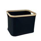Practical Storage Basket Gray Beige | High & Bury