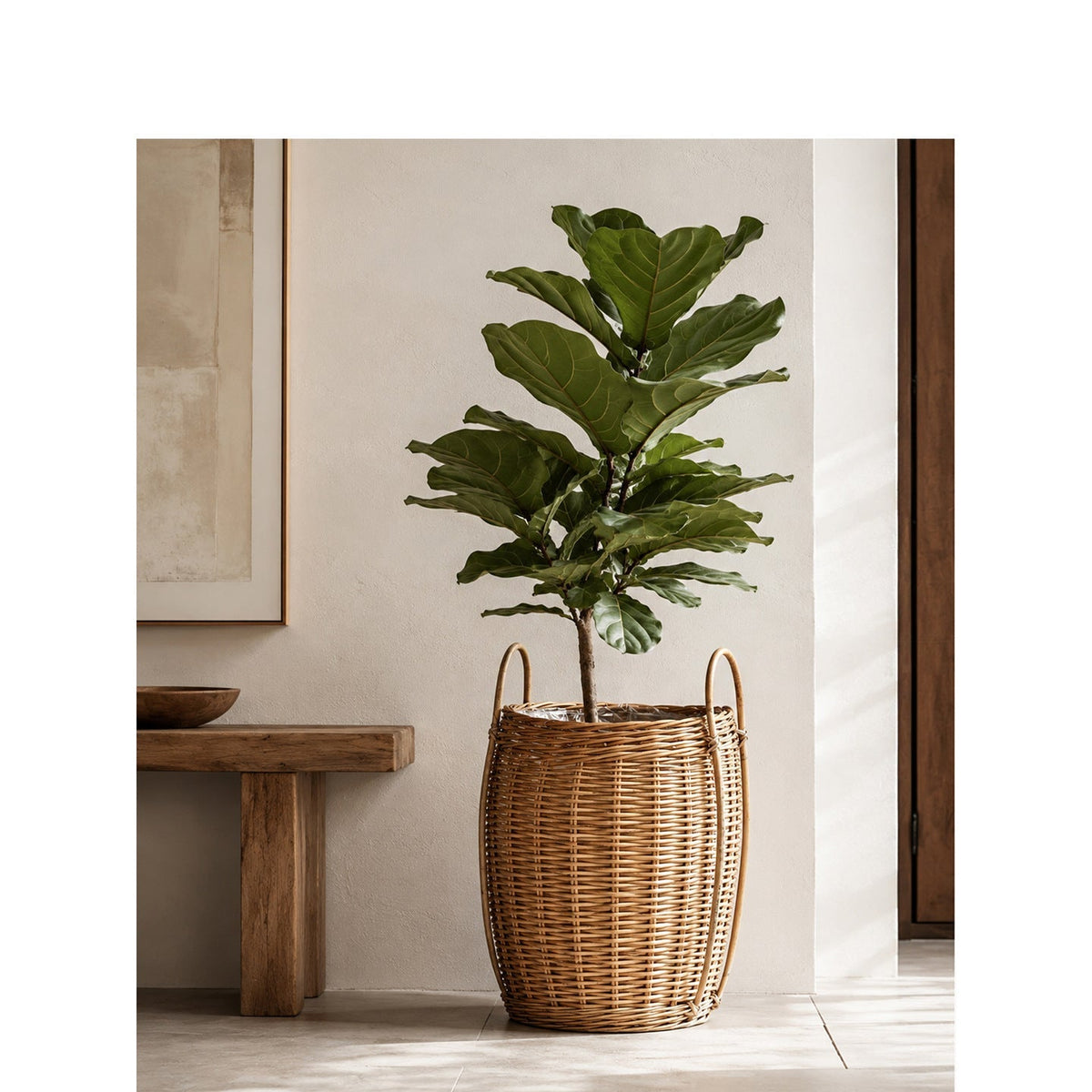 Practical Storage Basket Handwoven | High & Bury