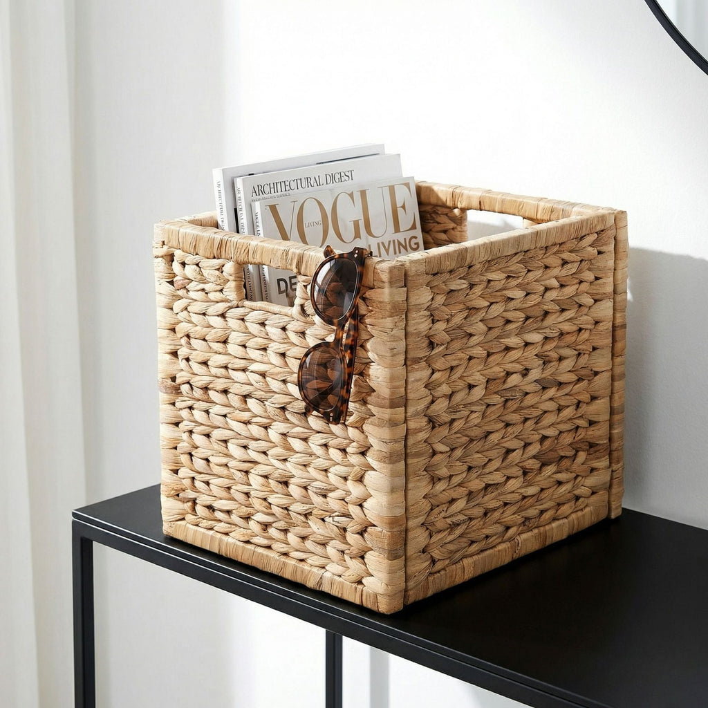 Practical Storage Basket made of Braided Material | High & Bury