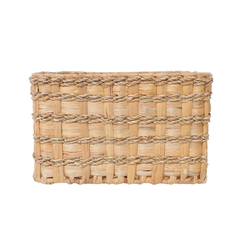 Practical Storage Basket made of Natural Materials Handwoven | High & Bury