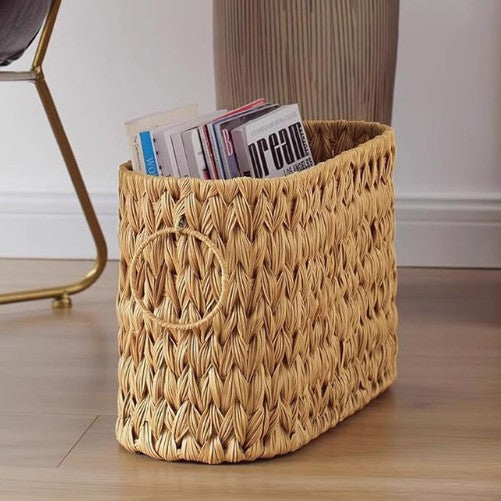 Practical Storage Basket made of Natural Materials | High & Bury