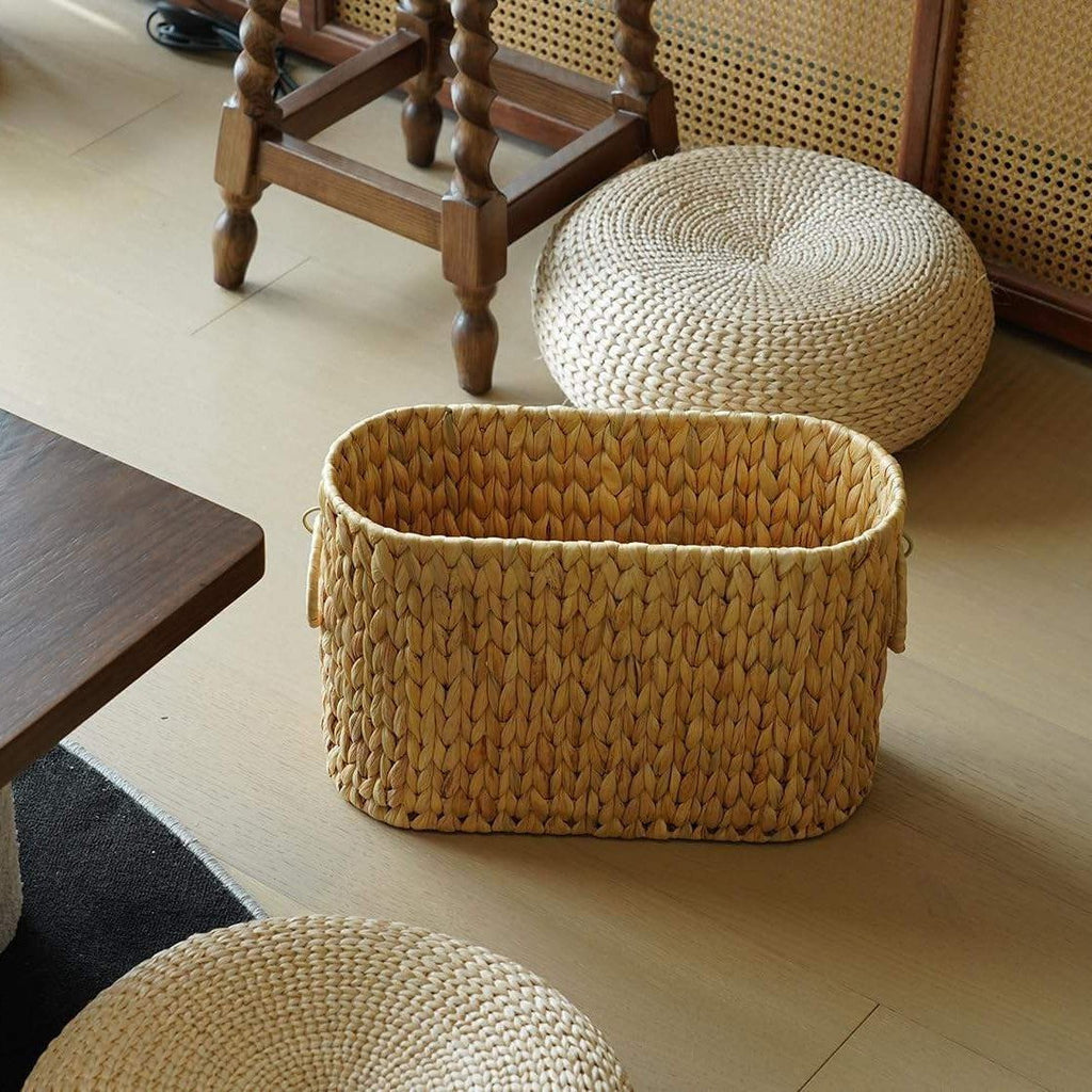 Practical Storage Basket made of Natural Materials | High & Bury