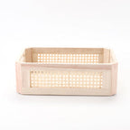 Practical Storage Basket made of Wood | High & Bury