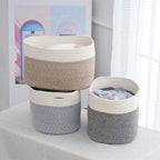 Practical Storage Basket Soft Textile Handwoven | High & Bury