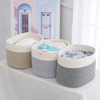 Practical Storage Basket Soft Textile Handwoven | High & Bury