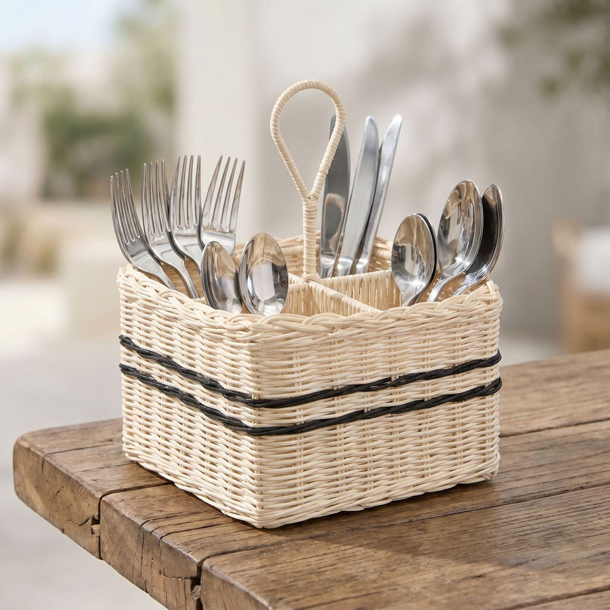 Practical Storage Basket with Compartments | High & Bury