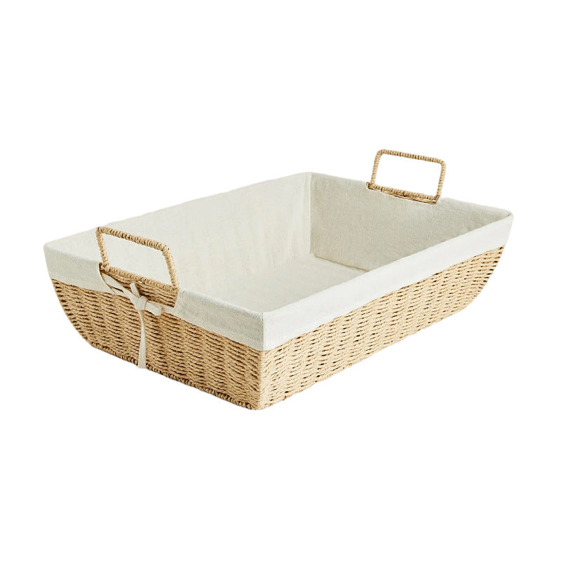 Practical Storage Basket with Fabric Lining | High & Bury