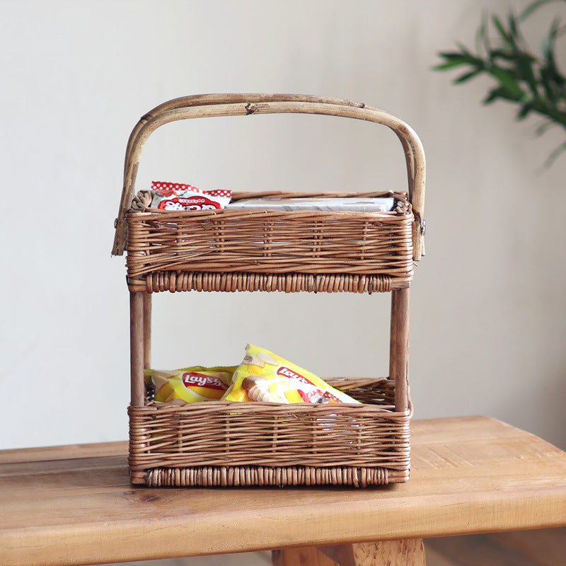 Practical Storage Basket with Handle | High & Bury