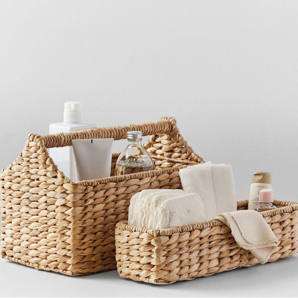 Practical Storage Basket with Handle Small Large | High & Bury