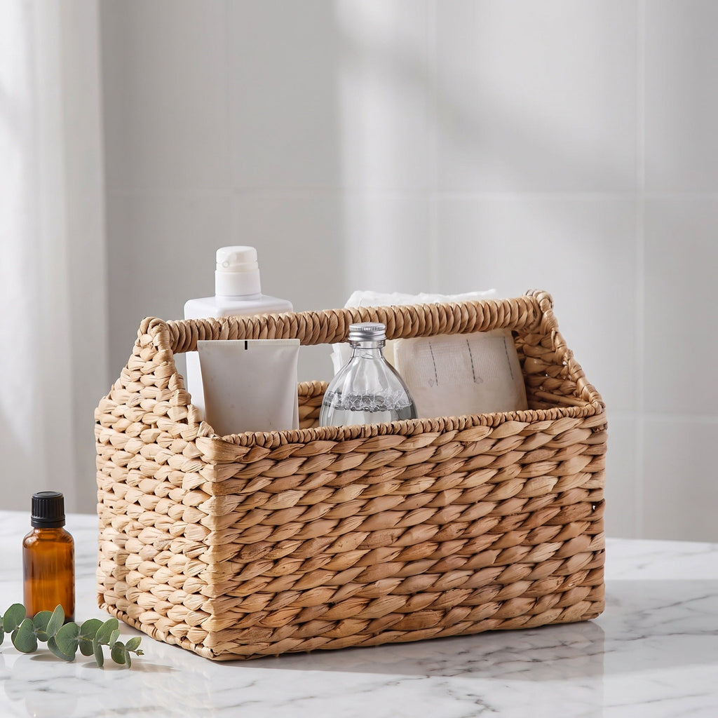 Practical Storage Basket with Handle Small Large | High & Bury