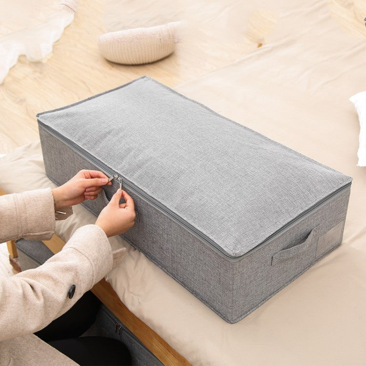 Practical Storage Box with Removable Lid and Carrying Handles | High & Bury
