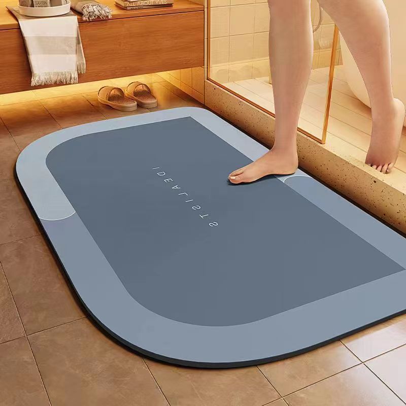 Premium Absorbent Memory Foam Bath Mat | High & Bury