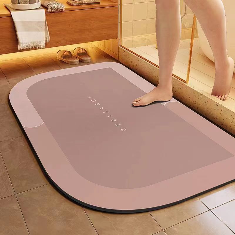 Premium Absorbent Memory Foam Bath Mat | High & Bury