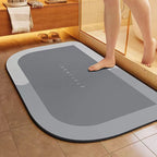 Premium Absorbent Memory Foam Bath Mat | High & Bury