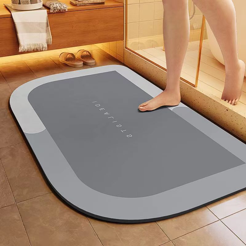 Premium Absorbent Memory Foam Bath Mat | High & Bury
