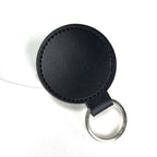 Premium Leather Round Keychain | High & Bury