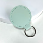 Premium Leather Round Keychain | High & Bury