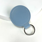 Premium Leather Round Keychain | High & Bury