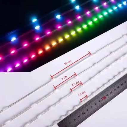 Programmable RGB Addressable Flexible Strip Light | High & Bury