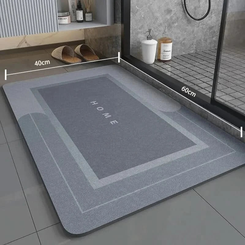 PVC Bathroom Mat 40×60 cm, Absorbent, Non-Slip, Quick-Drying, view 10