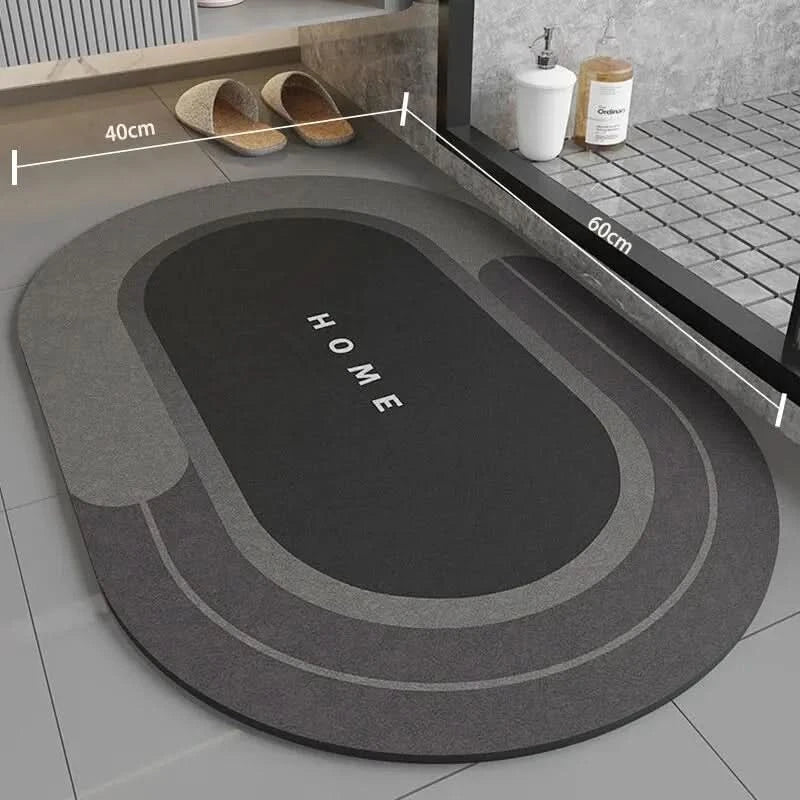 PVC Bathroom Mat 40×60 cm, Absorbent, Non-Slip, Quick-Drying, view 11