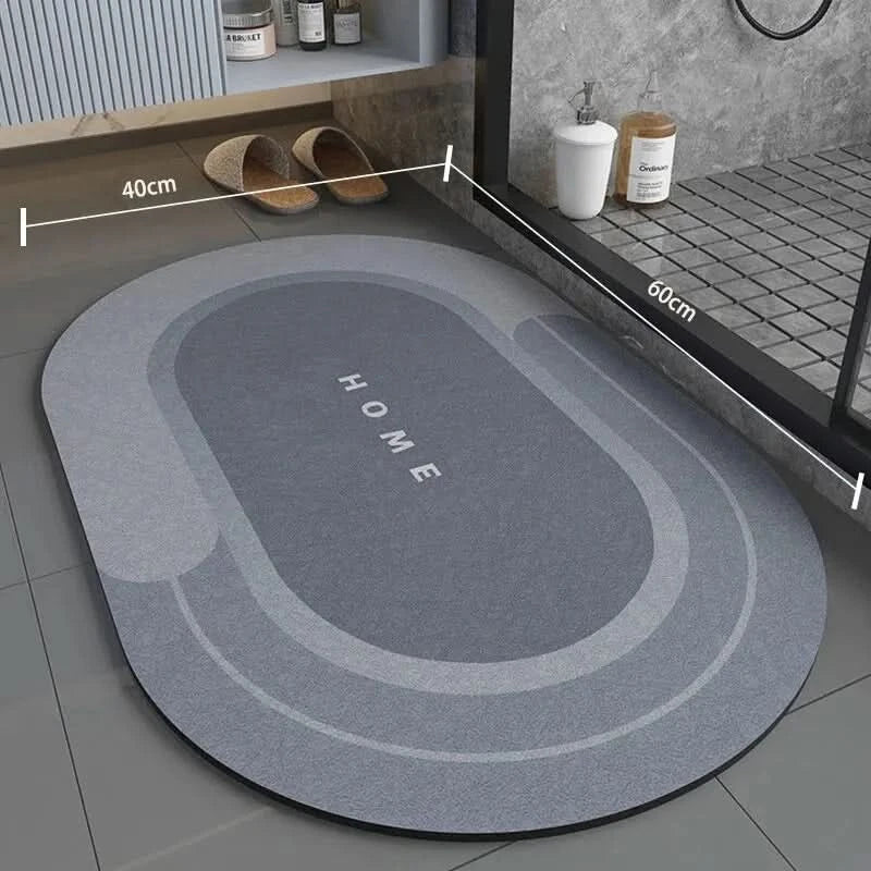 PVC Bathroom Mat 40×60 cm, Absorbent, Non-Slip, Quick-Drying, view 13
