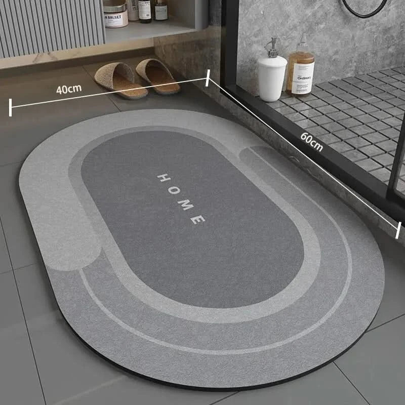PVC Bathroom Mat 40×60 cm, Absorbent, Non-Slip, Quick-Drying, view 8