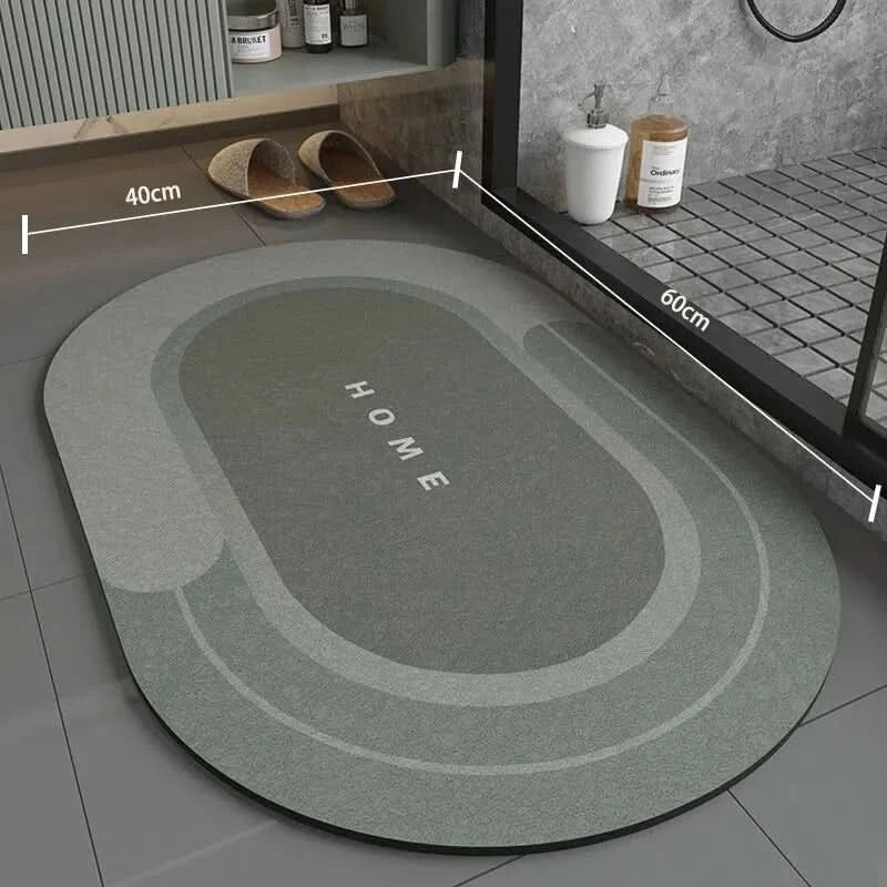 PVC Bathroom Mat 40×60 cm, Absorbent, Non-Slip, Quick-Drying, view 9